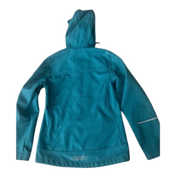 Girls Killtec jacket in great condition waterproof and wind resistant aquamarine - Picture 4 of 7